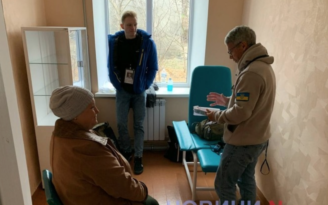 Doctors of the volunteer mission treated 150 residents of the Mykolaiv region in two days.