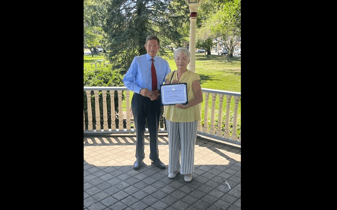 Global Care Force Volunteer Honored by U.S. Senator